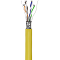 Miniatyrbild 3 av 6: CAT 5e Nätverkskabel, F/UTP, 100 m, gul