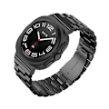 Miniatyrbillede 4 af 4: Sort urrem i rustfrit stål til Samsung Watch 7 Ultra