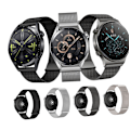 Miniatyrbillede 4 af 4: 20 mm metalurrem til Huawei Watch 4/Watch 4 Pro Sort