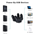 Miniatyrbillede 5 af 7: Dobbelt ladestation til 2 PS4 controllere