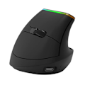 Miniatyrbild 2 av 6: Trådlös vertikal mus Delux M618DB BT4.0 + 2,4Ghz 4000DPI RGB