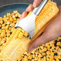 Miniatyrbild 2 av 2: Corn Separator Quick Corn Peel Tool för kök Silver 18x6.8 cm Silver 18x6.8 cm