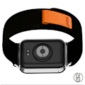 Miniatyrbillede 3 af 3: Redmi Watch 4 flettet nylon urrem Sort