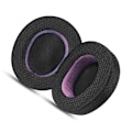 Miniatyrbillede 1 af 3: Udskiftningsørepuder til SteelSeries Arctis Nova Pro - Sort og lilla Bluetooth version