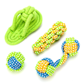 Miniatyrbild 1 av 4: Pet Toy Combo Set - Tuggleksaker i bomullsrep för hundar