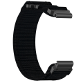 Miniatyrbillede 1 af 4: 22 mm urrem til Garmin Quatix 7 Pro/FeniX/Fenix 6/Fenix 5 Størrelse M Nylon Sort