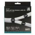 Miniatyrbild 3 av 4: Hook loop fastener cable ties width 20mm 18cm 10pack