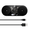 Miniatyrbild 7 av 8: Dubbel Qi trådlös laddare Baseus Digital LED Display, 20W