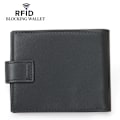 Miniatyrbillede 4 af 4: Elegant RFID-blokerende spændepung - ægte læder