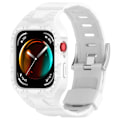 Miniatyrbillede 3 af 4: Urrem med beskyttende etui til Huawei Watch Fit 3 Hvid