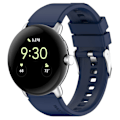Miniatyrbild 1 av 5: Byte av silikonarmbandsrem som är kompatibelt för Google Pixel Watch 1/2 Blå