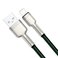 Miniatyrbild 5 av 8: USB-kabel för Lightning Baseus Cafule, 2,4A, 1m (grön)