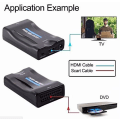 Miniatyrbild 2 av 6: INF Scart till HDMI omvandlare 1080p