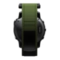 Pikkukuva 6 / 9: Kellon ranneke 22 mm Garmin Fenix 5/6/7 Forerunner Approach Nylon Ruohon väri