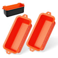Miniatyrbillede 2 af 3: Fedtbakke til Blackstone-stegeplade Orange