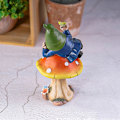 Miniatyrbillede 3 af 4: Nisse dekoration statue til haven gårdhave gård græsplæne udendørs