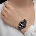Miniatyrbillede 6 af 7: Urrem til Garmin Smartwatch Sort+grå 22 mm