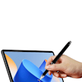 Miniatyrbillede 2 af 4: 2-i-1 Universal Stylus Pen til Touchskærme - Sort