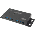Miniatyrbild 1 av 2: LogiLink USB 3.0-hub 4-port
