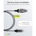 Miniatyrbild 5 av 11: Ethernet-kabel USB-A 3.0 till RJ45, Slim, 15 m