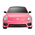 Miniatyrbild 5 av 5: RASTAR R/C 1:24 Volkswagen Beetle fjärrstyrd bil - färgbyte (rosa)