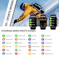 Miniatyrbillede 9 af 11: F700 Smartwatch: Avanceret sundhedsovervågning og fitness Sort