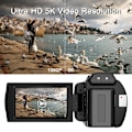 Miniatyrbillede 6 af 6: INF Kompakt håndholdt 5K DSLR videokamera HDV265K