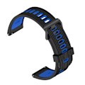 Miniatyrbild 3 av 3: Snyggt silikonarmband för GT Runner Blå+svart