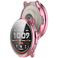 Pikkukuva 1 / 3: Galvanoitu TPU-kotelo Huami Amazfit Active2:lle Vaaleanpunainen