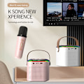 Miniatyrbild 3 av 11: Dual Microphone Home KTV Bluetooth-högtalarsystem