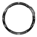 Snygg Svart & Vit Ram för Garmin Fenix 6X-serien