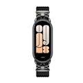 Pikkukuva 2 / 5: Tyylikäs punottu solkikiinnitys Xiaomi Mi Band 9/10:lle Musta