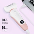 Miniatyrbillede 6 af 6: 5-i-1 Dameshaver: Elektrisk Shaver til Kvinder Hårfjerning Lyserød