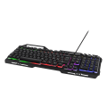 Miniatyrbild 6 av 6: DK120 Membrane Keyboard, Rainbow backlight, metal frame