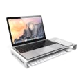 Miniatyrbild 5 av 6: DESIRE2 Monitorställ Riser Universal Silver