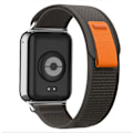 Miniatyrbild 1 av 5: Alpine Loop flätad nylon klockarmband för Xiaomi 9 Pro / 8 Pro Svart+grå