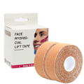 Miniatyrbild 2 av 4: Ansiktslyftande tejp i hudton - 2,5 cm x 5 m (komfortpassform) - 2-pack model 1 Beige