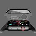 Miniatyrbild 6 av 7: Smart klockfodral med skärmskydd Apple Watch 7/8 Transparent 45 mm