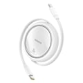 Miniatyrbillede 1 af 9: Baseus Free2Pull-kabel USB-C til iP 20W (hvid)