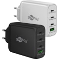 Miniatyrbild 1 av 6: USB-C™ PD GaN multiport snabbladdare (100 W) svart