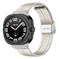 Miniatyrbillede 1 af 6: Urrem til Samsung Galaxy Watch Ultra - 47 mm sølv+guld