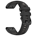 Miniatyrbillede 3 af 4: Garmin Fenix 8 43MM urrem - 20MM Sort+grå