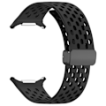 Miniatyrbild 5 av 9: Samsung Watch Ultra 47 mm Andningsbart silikonband med magnetiskt spänne