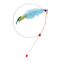 Miniatyrbillede 2 af 2: Feather Cat Teaser Wand til legende katte Blå
