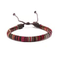 Miniatyrbild 1 av 5: Böhmisk stil flätat armband MultiColor MultiColor