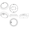 Miniatyrbild 3 av 4: ProjectLine Vägglampa 15W 1400lm IP54 Sensor