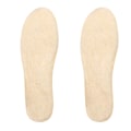 Miniatyrbillede 1 af 3: Uld indlægssåler til mænd og kvinder Beige XS