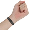 Miniatyrbillede 10 af 11: Urrem i rustfrit stål til Xiaomi Band 9 Active & Redmi Band 3 Sort