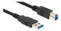 Pikkukuva 2 / 2: Cable USB 3.0 Type-A male > USB 3.0 Type-B male 5.0 m black