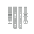 Miniatyrbillede 3 af 4: Urrem silikone Garmin Venu 2S, Garmin Vivomove 3S, Garmin Move 3S, Garmin Vivoactive 4S, Garmin Active S, Garmin Forerun Grå 18 mm